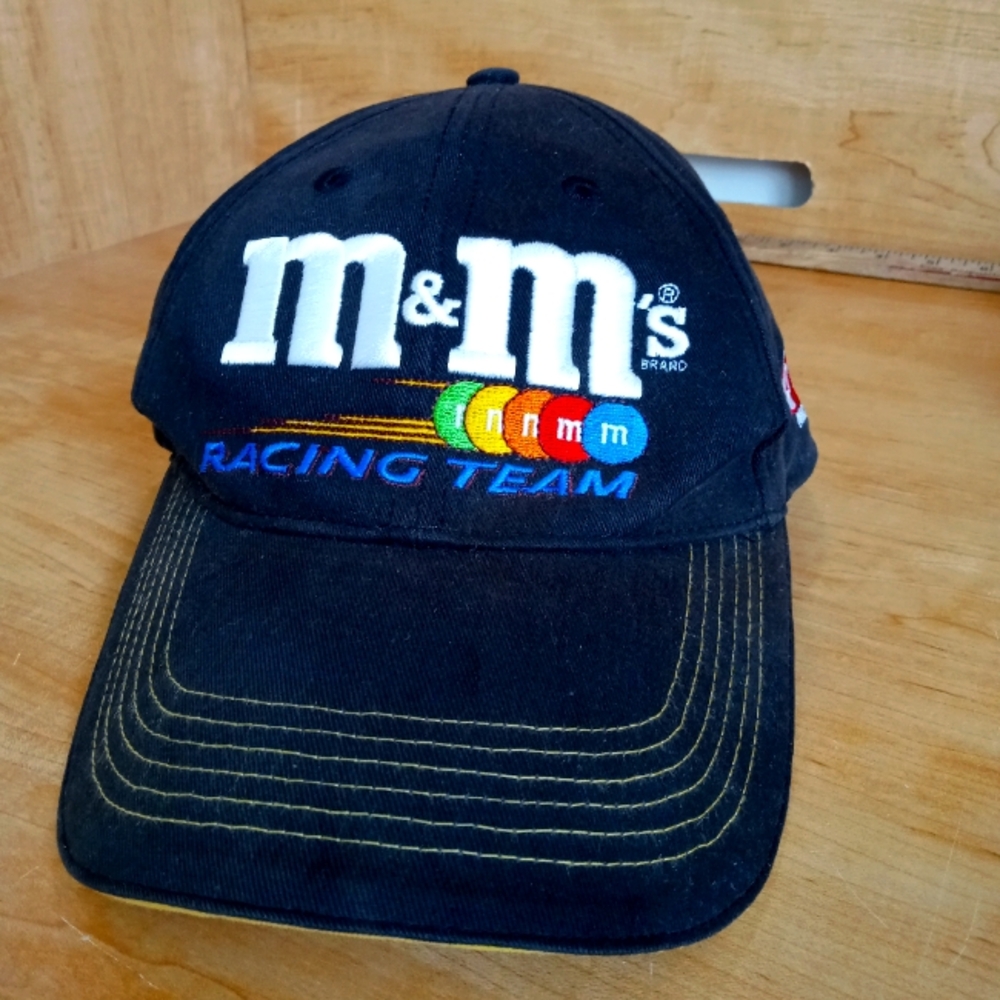 M&M'S Racing Team Black Snapback  with Colorful Logo